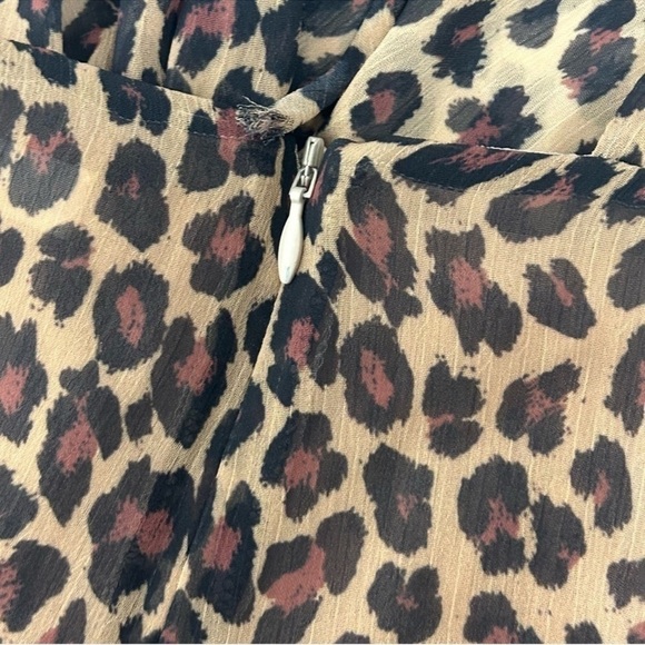 Jonathan Simkhai Leopard Print Surplice V-Neck Jumpsuit - Picture 8 of 13